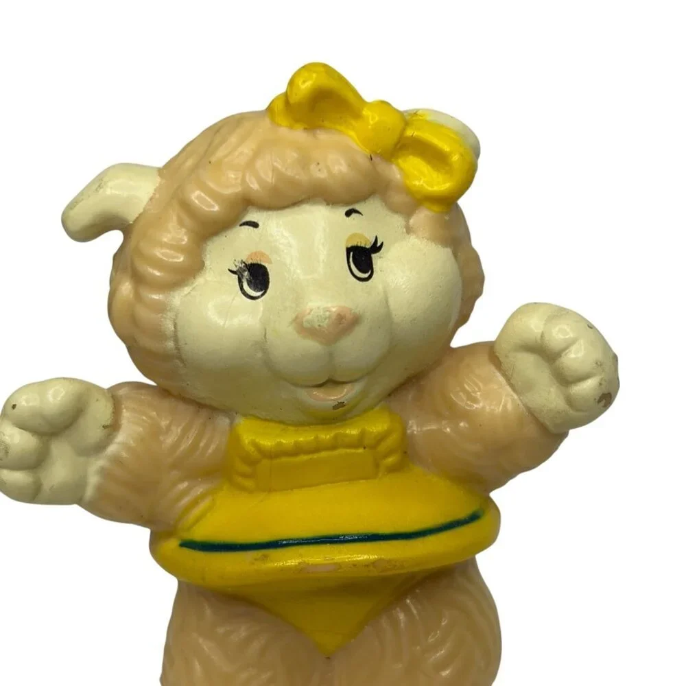 Vintage 1984 Tomy Get Along Gang Woolma Lamb PVC 2